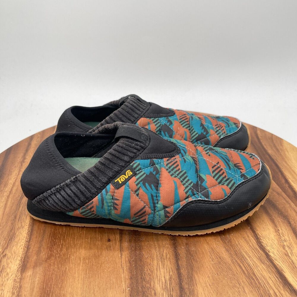 TEVA Ember Moc Grand Canyon Camo Slippers Mens Size 7 Quilted Casual Shoes
